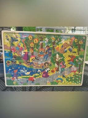 NEW!!! QUOKKA Multicolor Woodland Animals Kids Jigsaw Puzzle